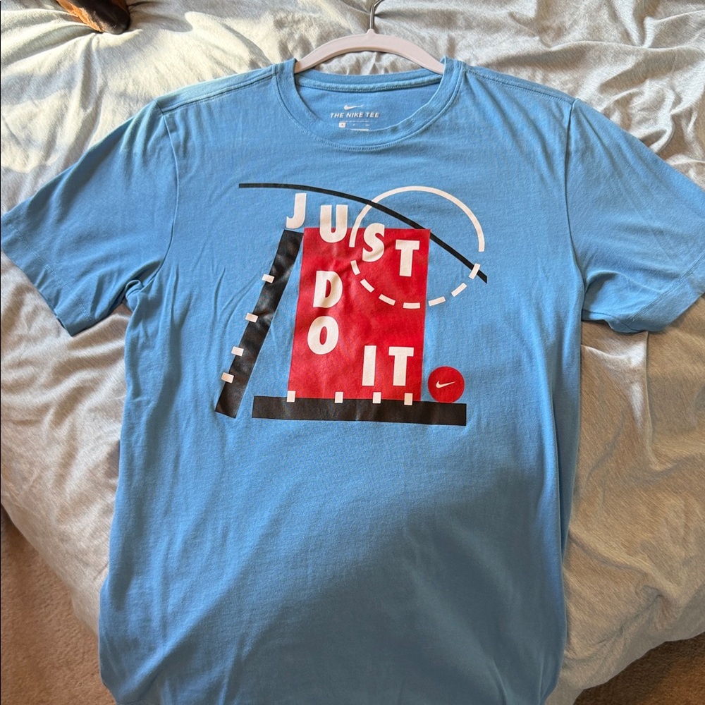 Nike Light Blue Just Do It Men's Tee